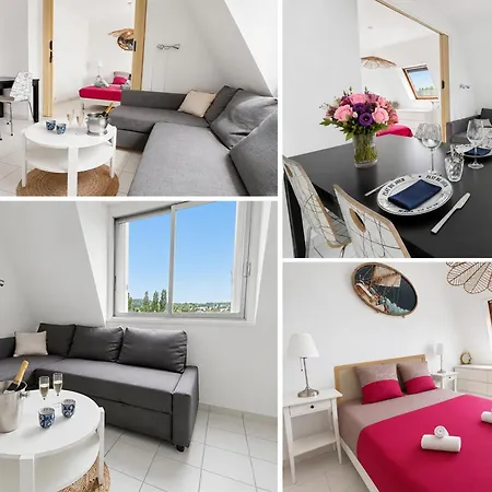Calme & Lumineux Avec Parking, Proche Tourgeville